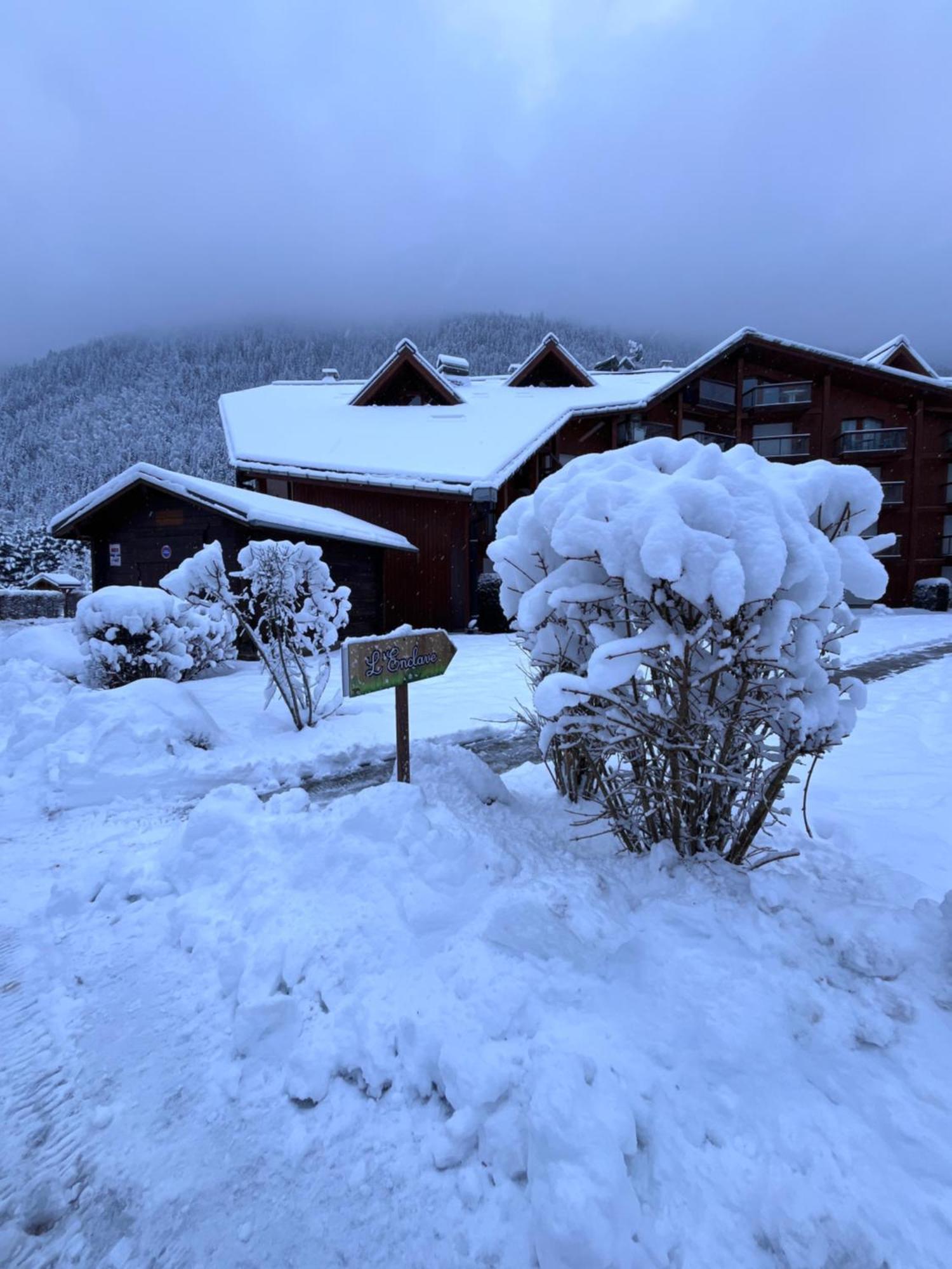 Aux Pieds Des Pistes En Plein Soleil Apartamento Les Contamines-Montjoie Exterior foto