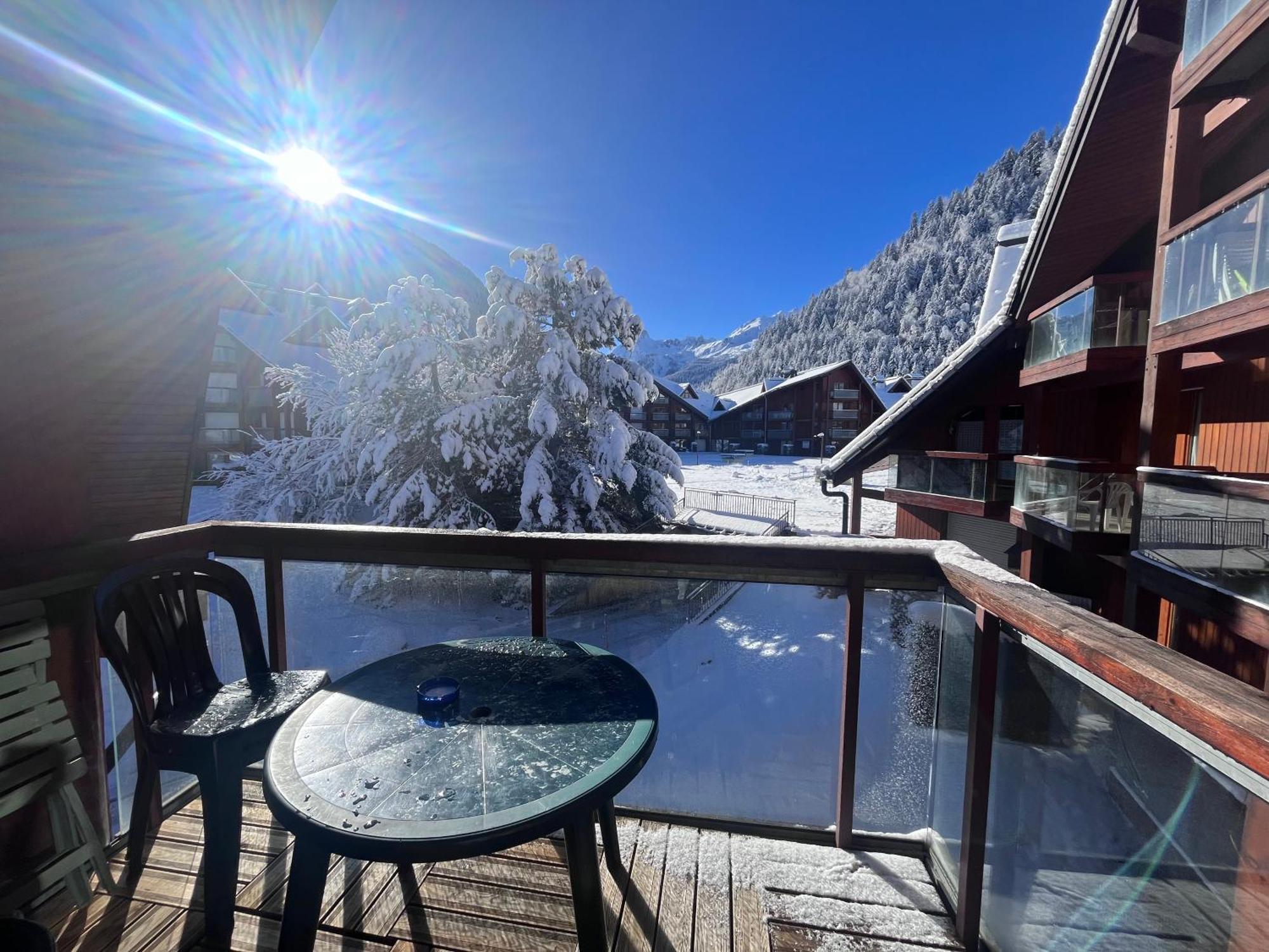 Aux Pieds Des Pistes En Plein Soleil Apartamento Les Contamines-Montjoie Exterior foto
